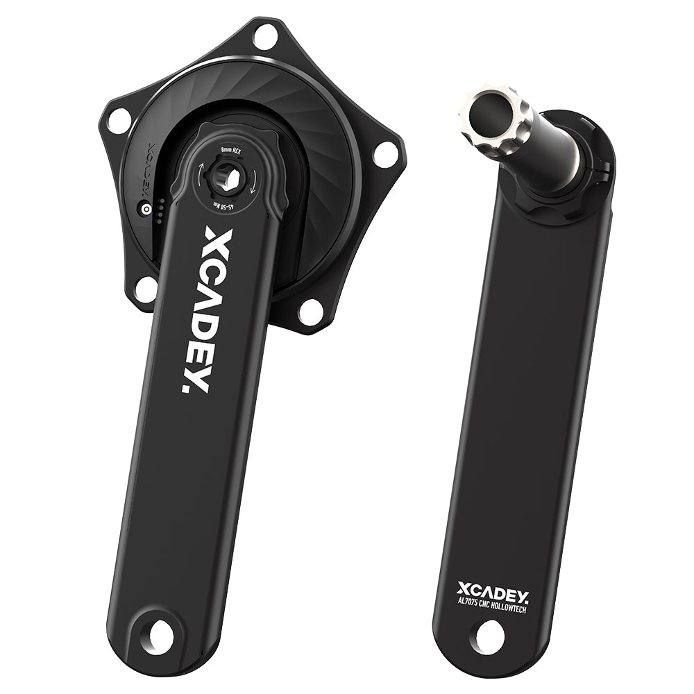 XCADEY XPOWER Spider Power Meter Bicycle Crankset for Road Bike