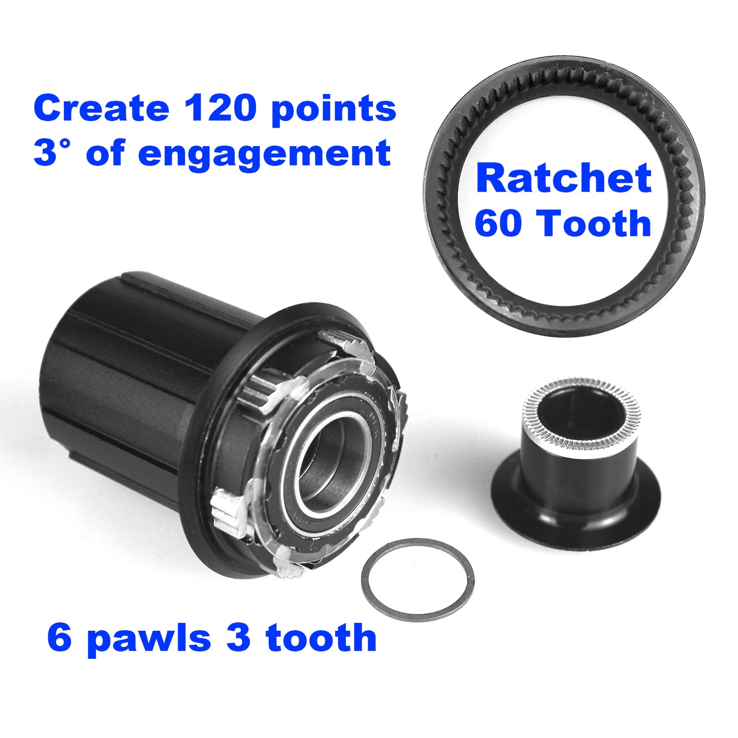 WALGUN M1R Rear bike hub boost thru axle 12-148mm HG XD MS-Micro Spline freehub