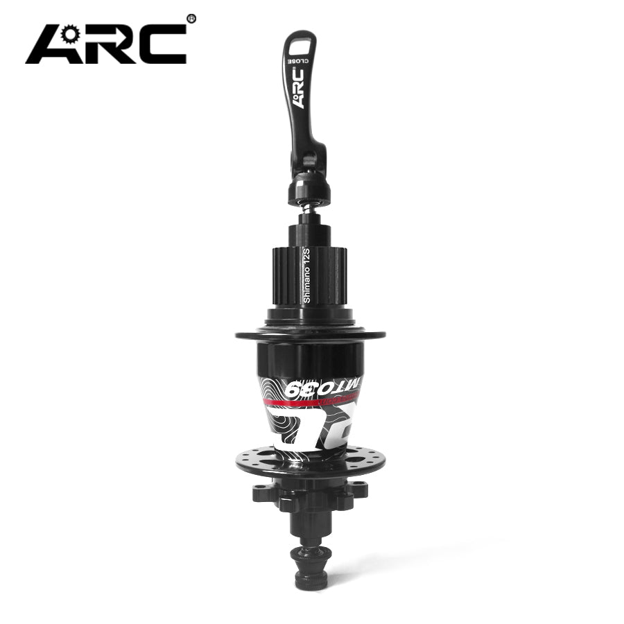ARC MT039 bicycle rear hub for MTB mountain bike 32 holes quick release/thru axis
