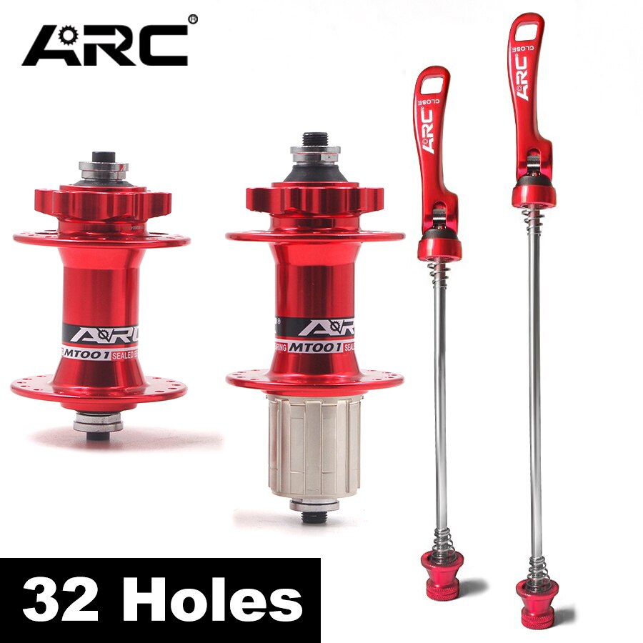 ARC MT001 MTB mountain bike front / rear hub 32 36 holes