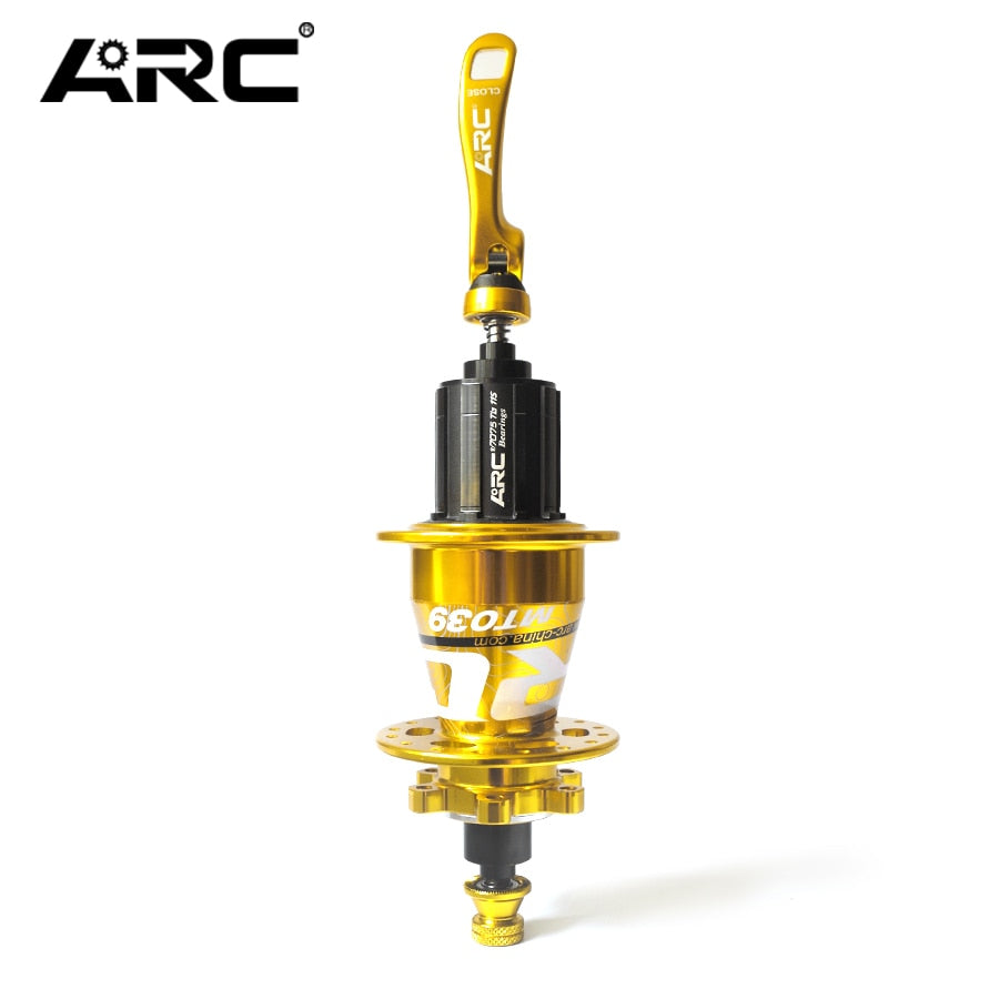 ARC MT039 bicycle rear hub for MTB mountain bike 32 holes quick release/thru axis