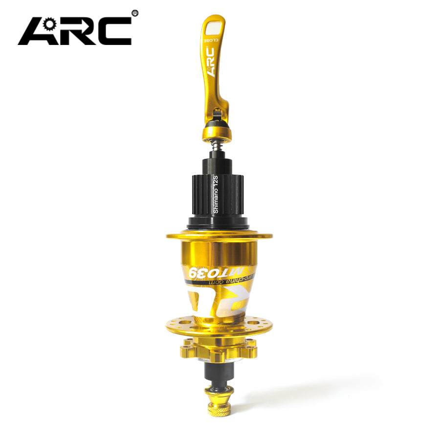 ARC MT039 bicycle rear hub for MTB mountain bike 32 holes quick release/thru axis
