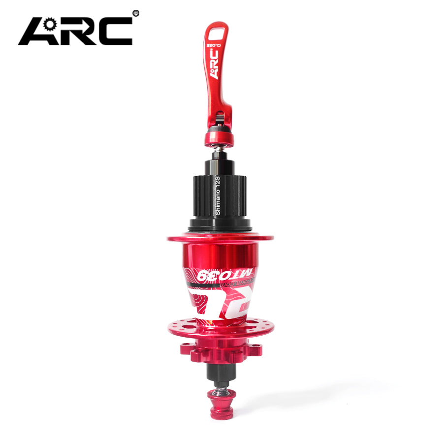 ARC MT039 bicycle rear hub for MTB mountain bike 32 holes quick release/thru axis