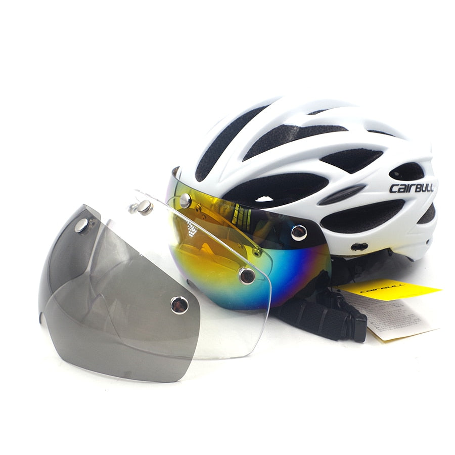 Allroad cycling helmet sun visor lens accessories