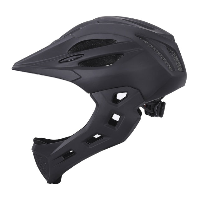 Full face kids bicycle helmet for child kids bike 5 - 10 year old