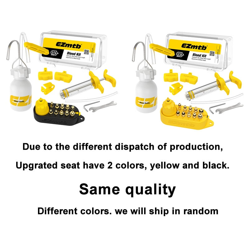 EZmtb bleed kit for bicycle hydraulic disc brake oil change tools