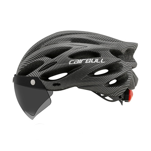 Cairbull Allroad cycling helmet with light sun visor