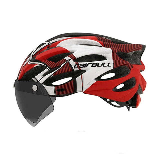 Cairbull Allroad cycling helmet with light sun visor