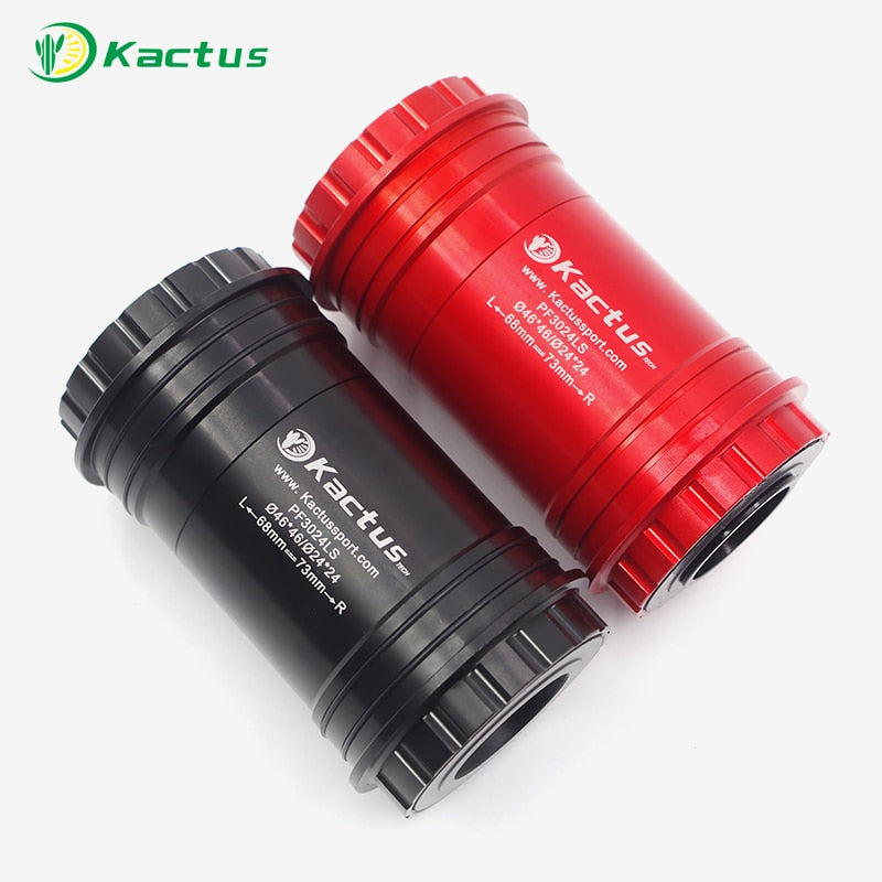 KACTUS TECH PF30 Ceramic Bearing Press Fit Bike Bottom Bracket BB for 22mm 24mm Bicycle Crankset