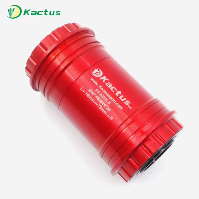 KACTUS TECH PF30 Ceramic Bearing Press Fit Bike Bottom Bracket BB for 22mm 24mm Bicycle Crankset