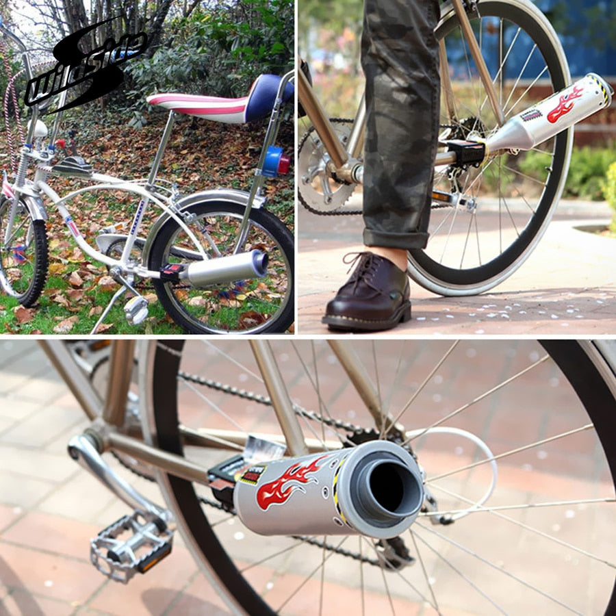 Kids Bike Children Bicycle Exhaust Motorcycle Sound System