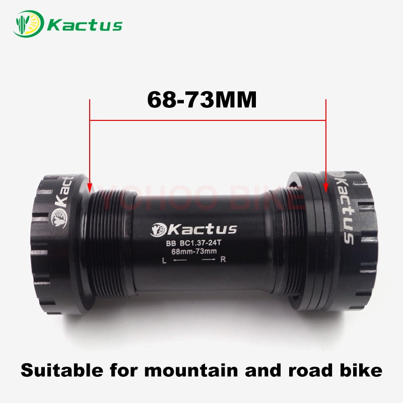 KACTUS TECH BSA Threaded Ceramic bicycle bottom bracket 22mm/24mm