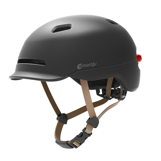Smart4u SH50 urban cycling helmet with tail light-black/white/pink/blue