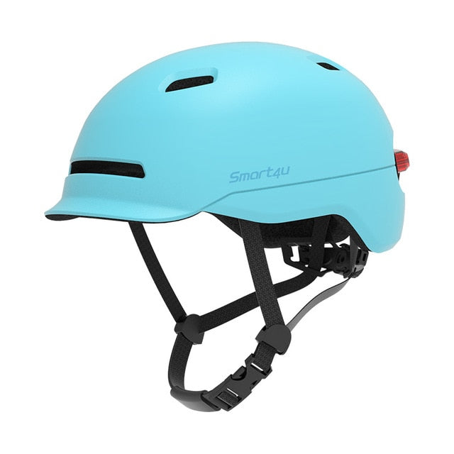 Smart4u SH50 urban cycling helmet with tail light-black/white/pink/blue