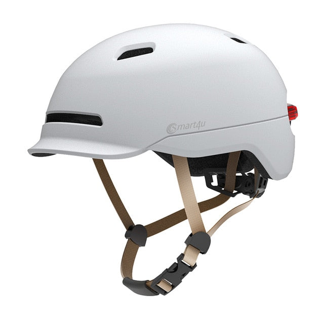 Smart4u SH50 urban cycling helmet with tail light-black/white/pink/blue