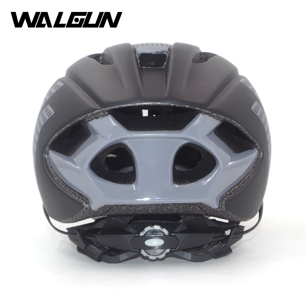 WALGUN WG374 Aero cycling helmet road bike with Sun visor lens