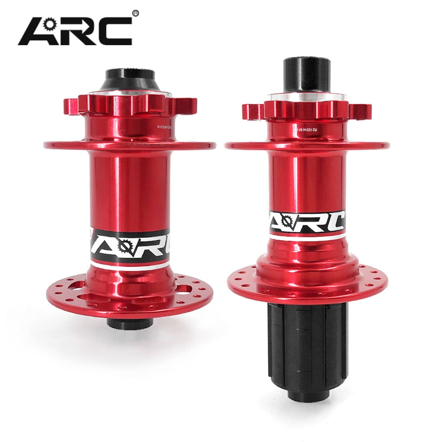 Arc Mt005 Front Rear Bicycle Hubs Mtb Mountain Bike Hub 32h 8 9 10 11 Speed Qr Skewer 135mm Thru 142mm Disc Hub