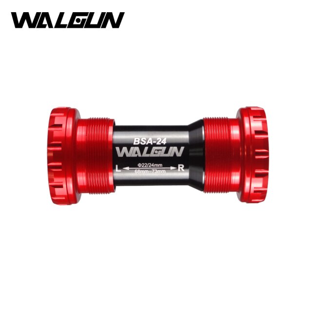 WALGUN Threaded BSA 22mm 24mm Ceramic bike Bottom Brackets