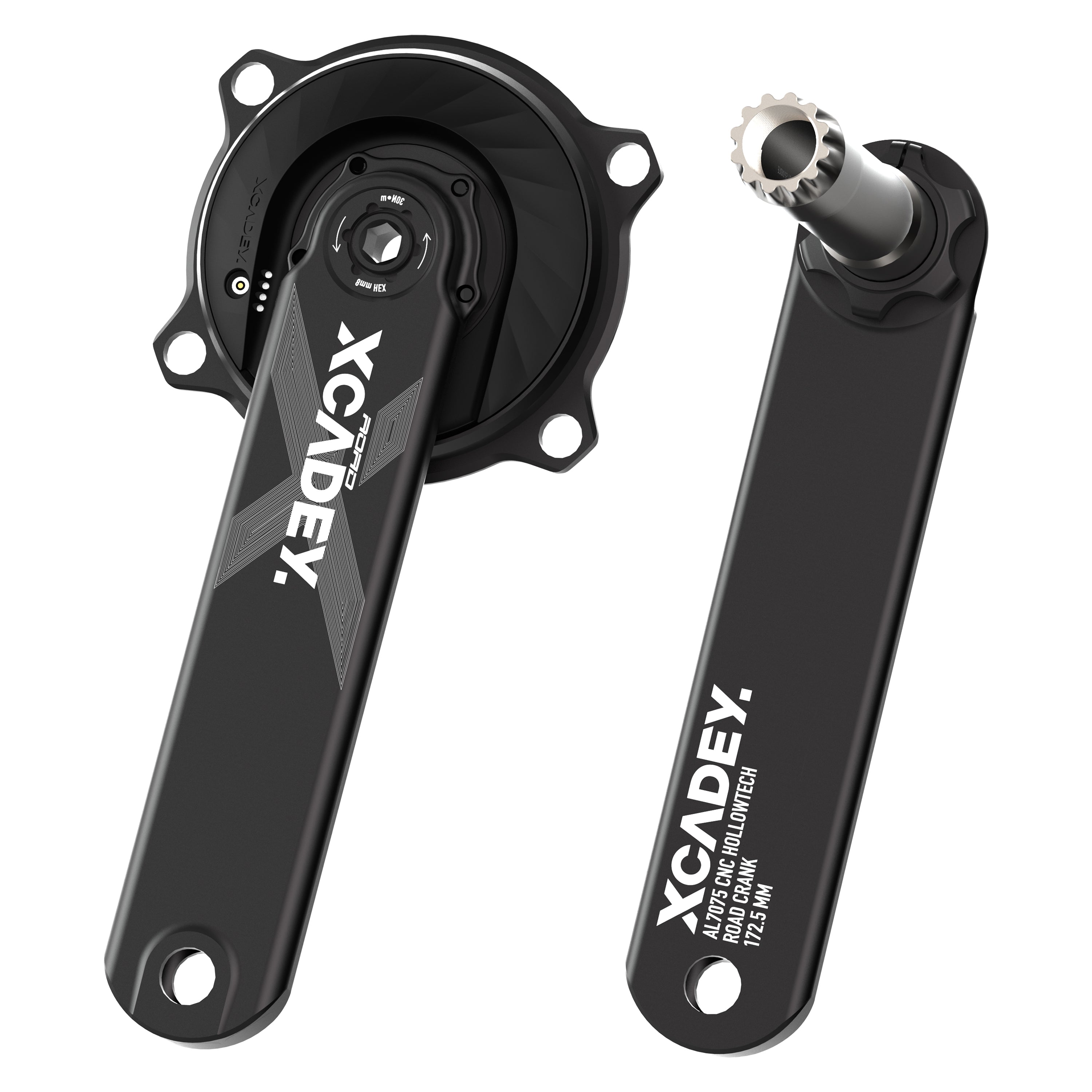 XCADEY XPOWER Spider Power Meter Bicycle Crankset for Road Bike