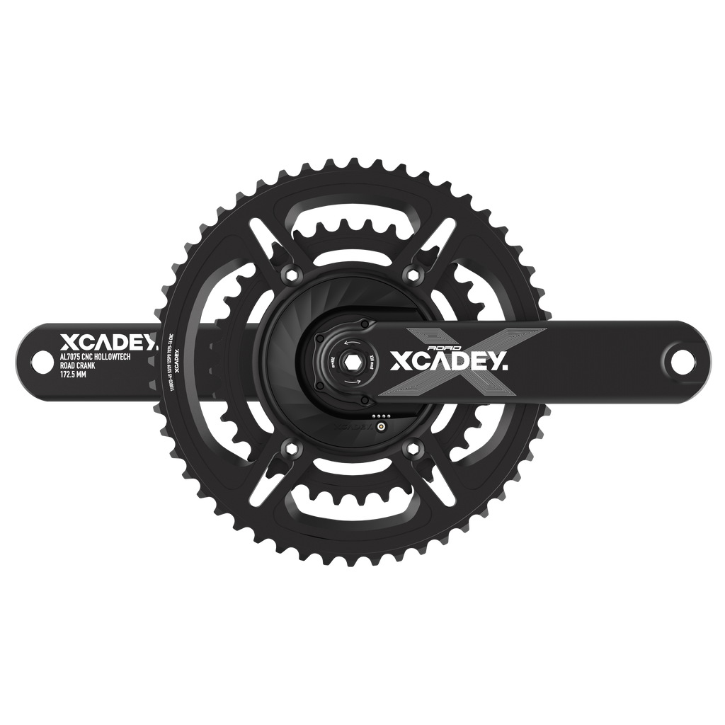 XCADEY XPOWER Spider Power Meter Bicycle Crankset for Road Bike