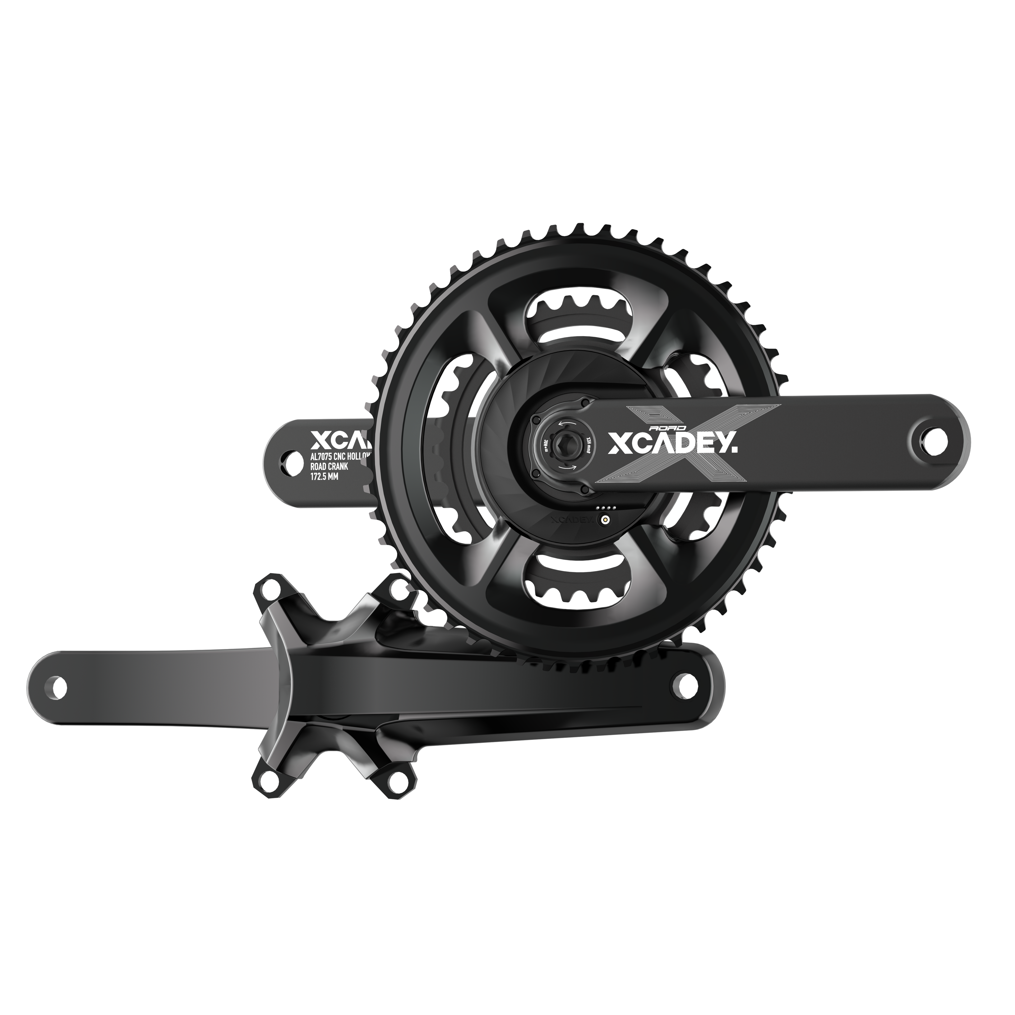 XCADEY XPOWER Spider Power Meter Bicycle Crankset for Road Bike