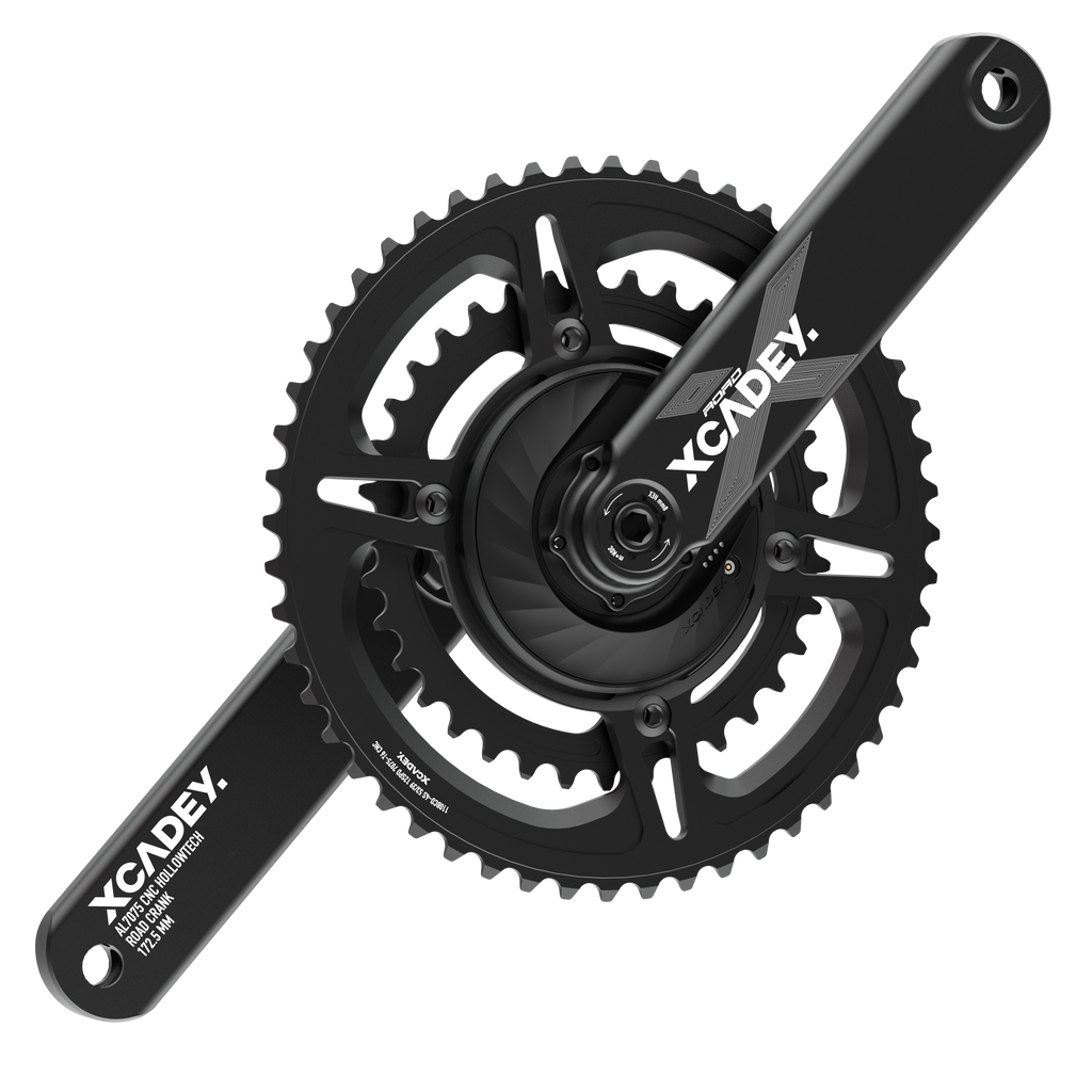XCADEY XPOWER Spider Power Meter Bicycle Crankset for Road Bike