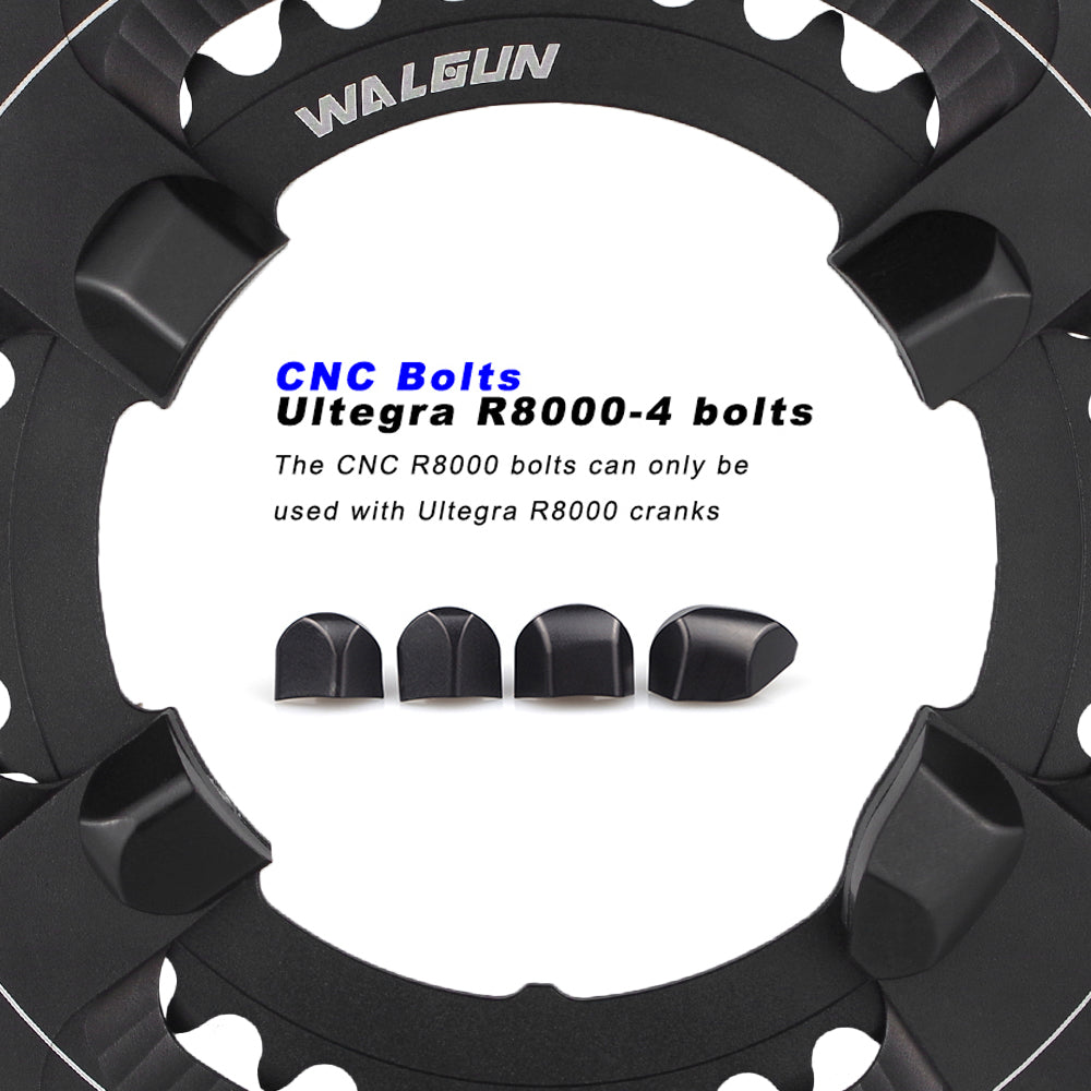WALGUN Double Road Bike Chainring 50T-34T 52T-36T 53T-39T for Shimano Dura Ace R9100 Ultegra R8000 105 R7000