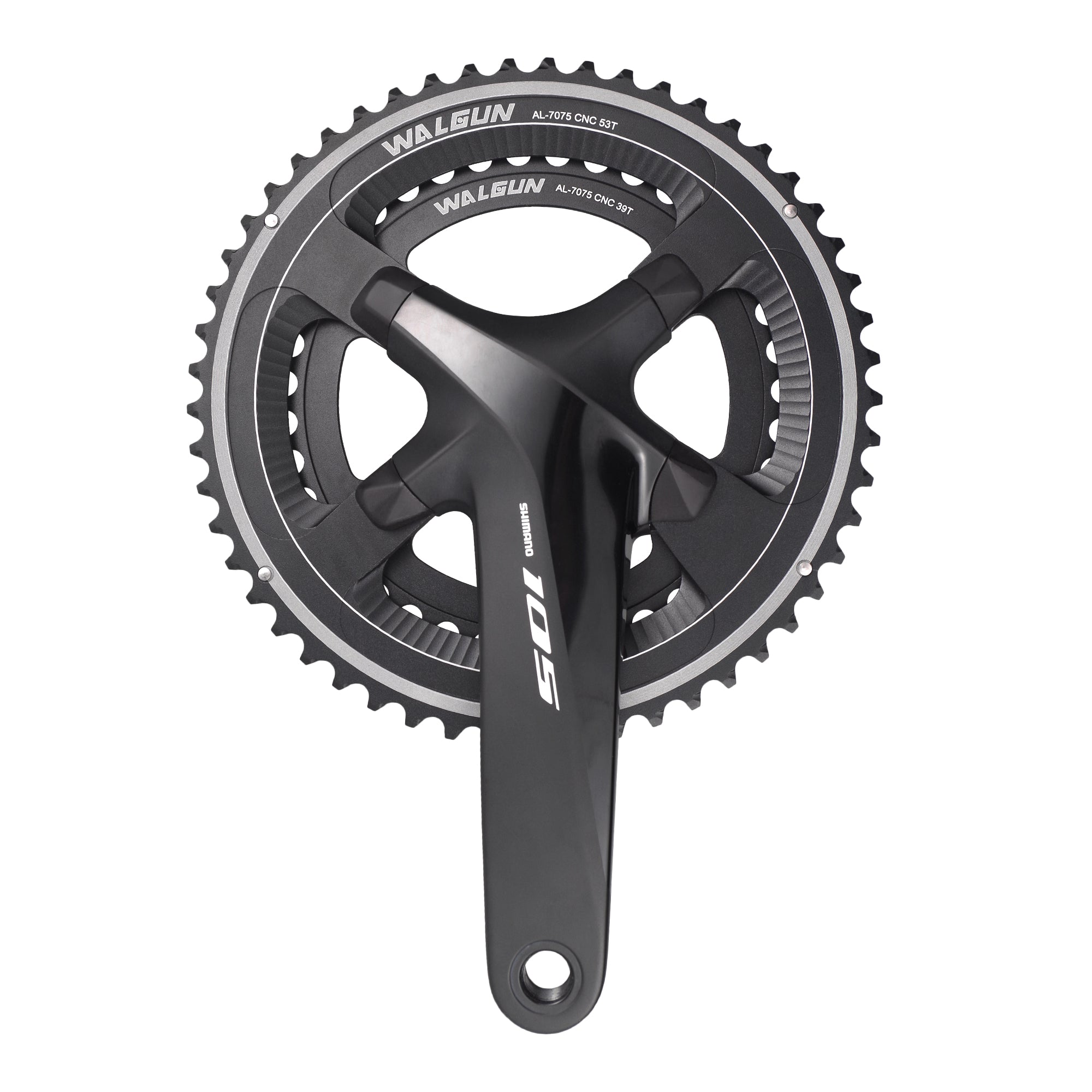 WALGUN Double Road Bike Chainring 50T-34T 52T-36T 53T-39T for Shimano Dura Ace R9100 Ultegra R8000 105 R7000