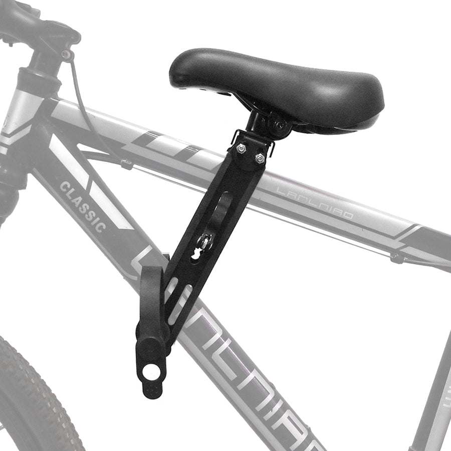 Front mounted child bicycle saddle mtb shotgun bike seat