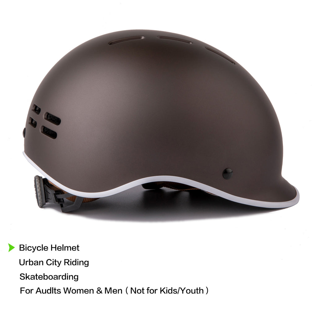 Onbros Urban Road Bike Helmet for Adults City Electric Cruiser Bike Cycling Helmet Skate Helmets