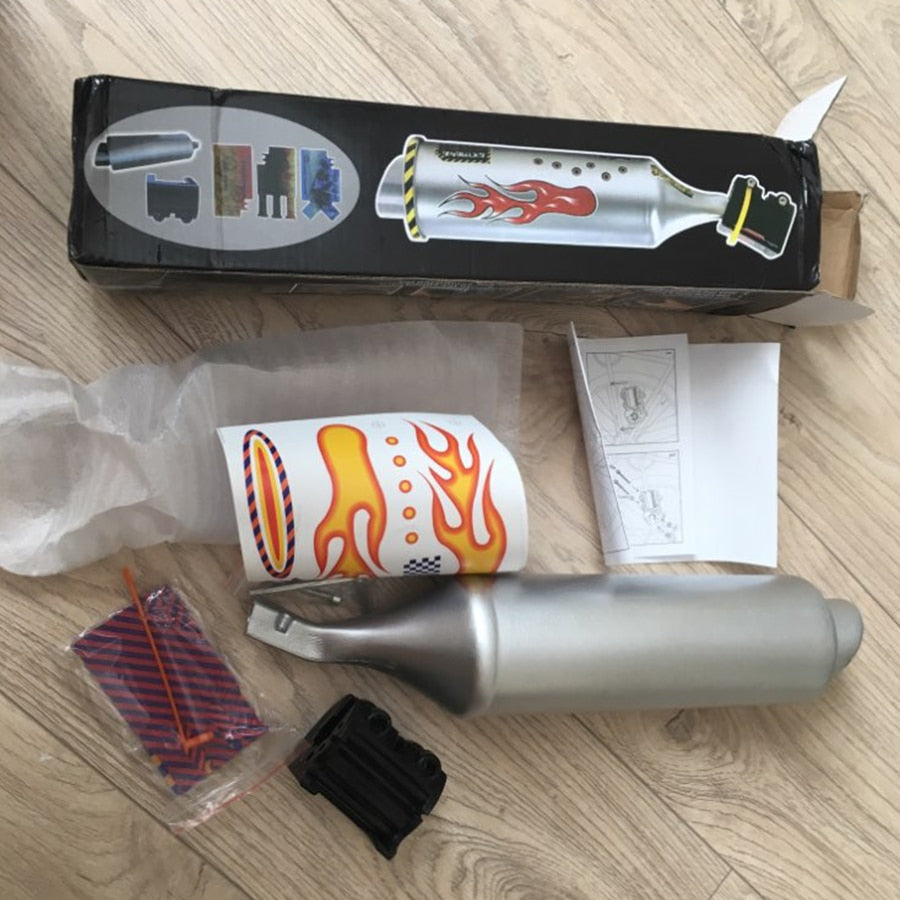 Kids Bike Children Bicycle Exhaust Motorcycle Sound System