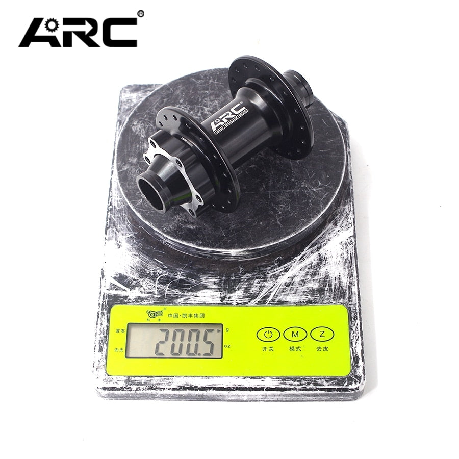 ARC MT013FA MTB Mountain Bike Front Hub 32H - Thru Axle 20mm-110mm 6-Bolt Disc Brake