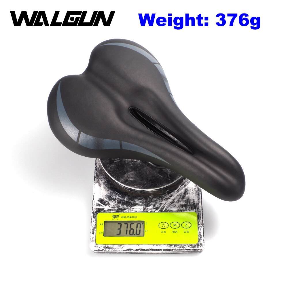WALGUN WG703 Comfortable Big Fat Bike Saddles Exercise Bike Seat Scooter Saddle for Men Women