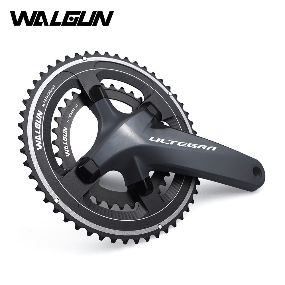 WALGUN Double Road Bike Chainring 50T-34T 52T-36T 53T-39T for Shimano Dura Ace R9100 Ultegra R8000 105 R7000
