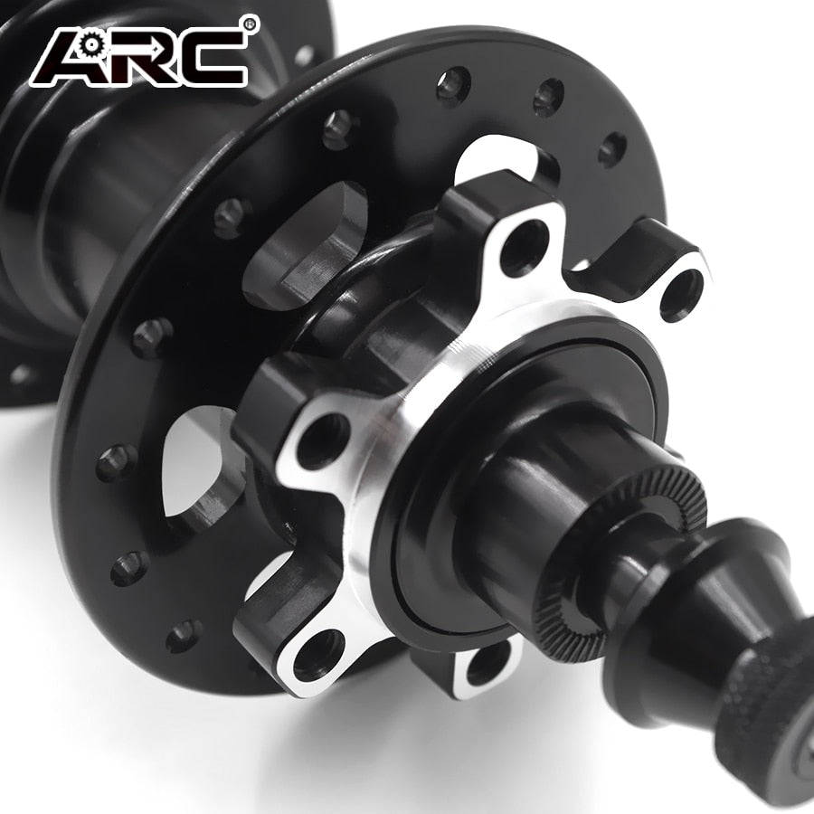 Arc Mt005 Front Rear Bicycle Hubs Mtb Mountain Bike Hub 32h  8 9 10 11 Speed Qr Skewer 135mm Thru 142mm Disc Hub