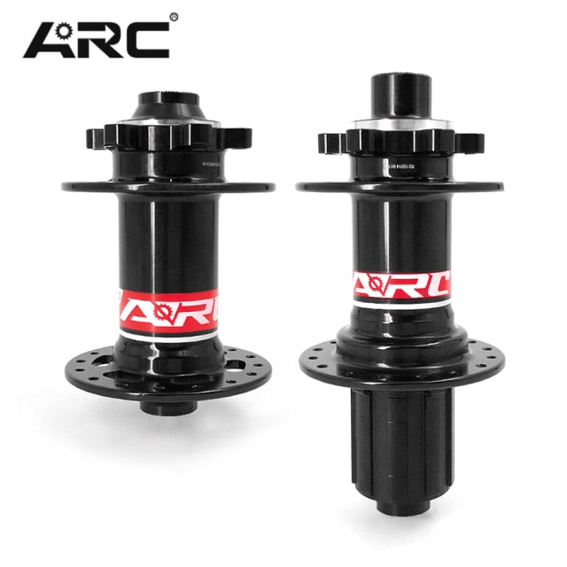 Arc Mt005 Front Rear Bicycle Hubs Mtb Mountain Bike Hub 32h  8 9 10 11 Speed Qr Skewer 135mm Thru 142mm Disc Hub