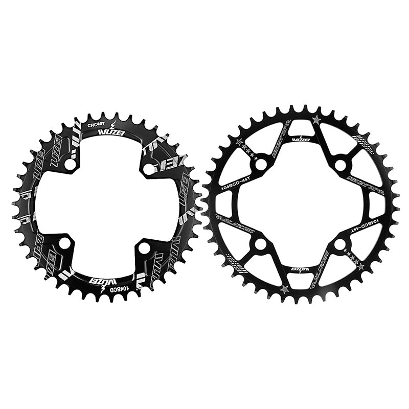 WUZEI narrow wide MTB mountain bike chainring 104BCD